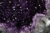 Sparkly Deep-Purple Amethyst Geode - Uruguay #378128-3